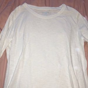 Cat & Jack white long sleeve shirt